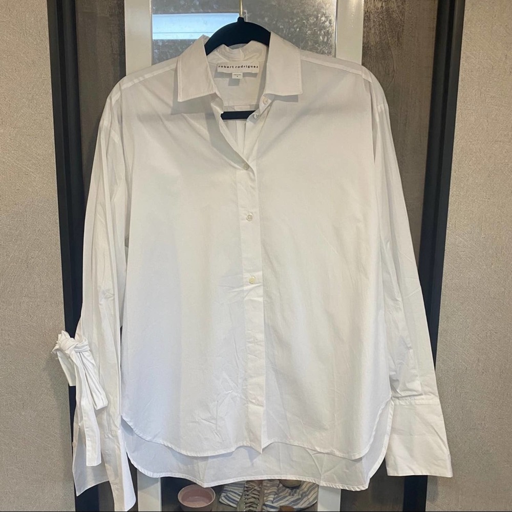 1075 Robert Rodriguez Button Up Blouse - image 1